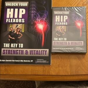 Unlock Your Hip Flexors DVD and Guide - Purple Cover